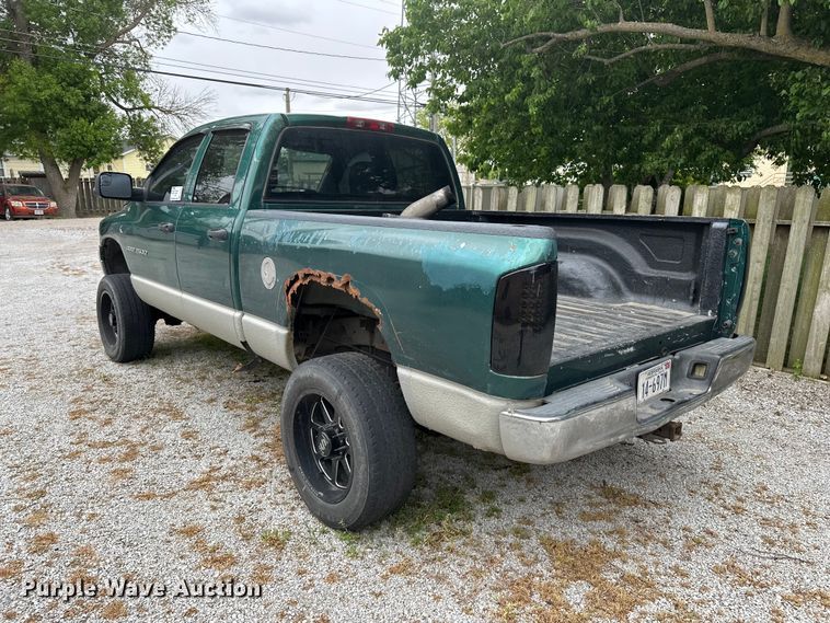 image for item EA4853 2003 Dodge Ram 2500 Crew Cab pickup truck