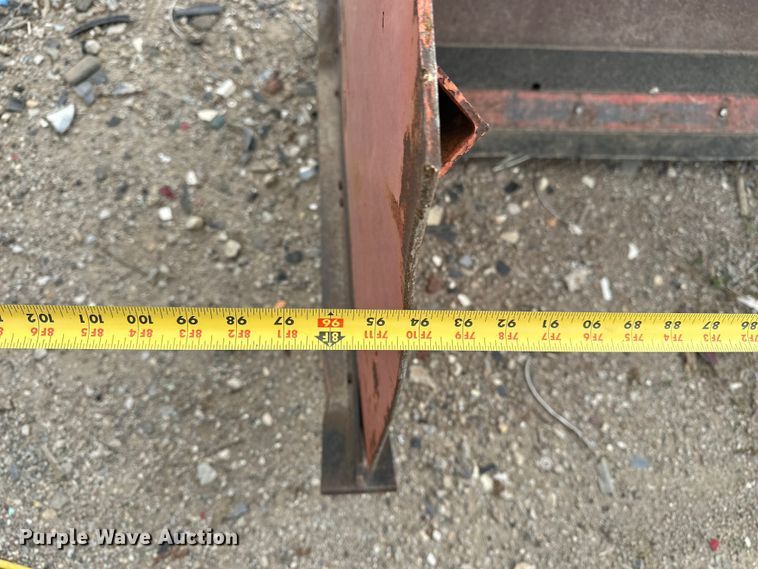 image for item EA4878 Skid steer snow pusher