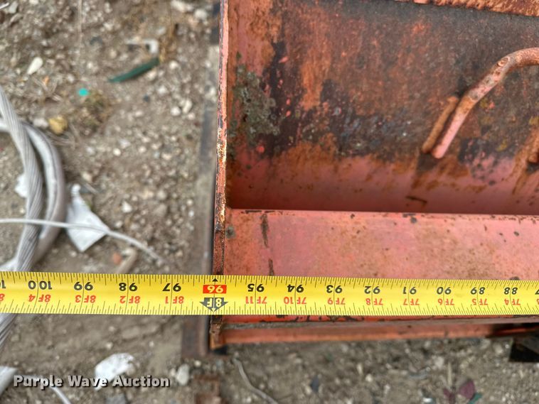 image for item EA4878 Skid steer snow pusher