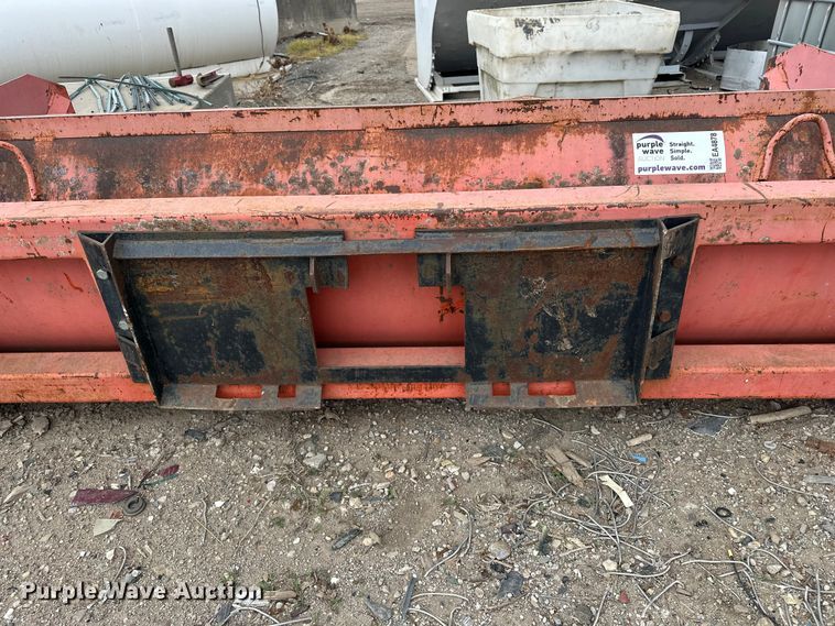 image for item EA4878 Skid steer snow pusher