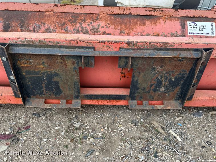 image for item EA4878 Skid steer snow pusher