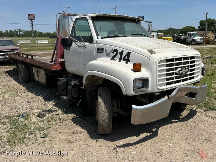 image for item EA4885 1998 Chevrolet C6500 rollback truck