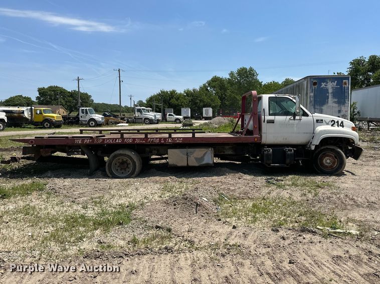 image for item EA4885 1998 Chevrolet C6500 rollback truck