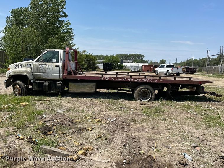 image for item EA4885 1998 Chevrolet C6500 rollback truck