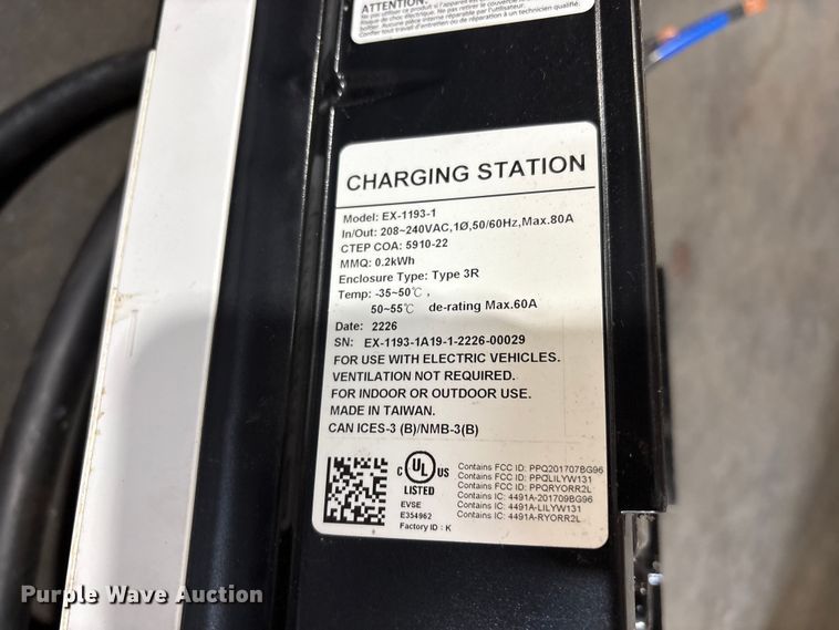 image for item EC8340 Lite-On EX-1193-1 intelligent EV charger