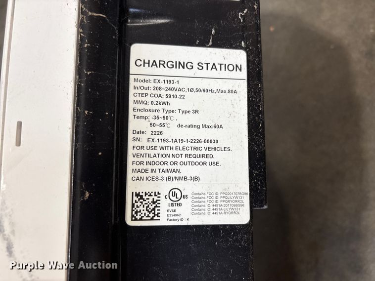 image for item EC8341 Lite-On EX-1193-1 intelligent EV charger