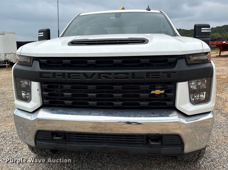 image for item ED5243 2021 Chevrolet Silverado 2500HD Crew Cab utility bed pickup truck