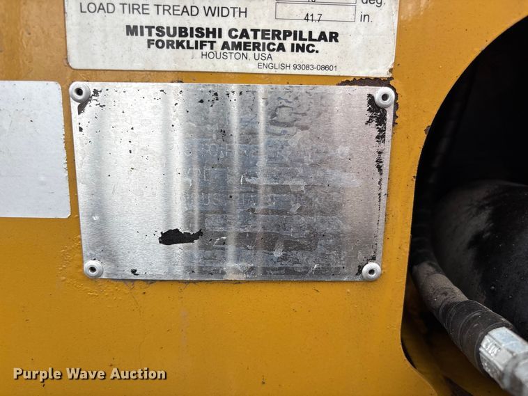 image for item EG9008 Caterpillar 2PD6000 forklift