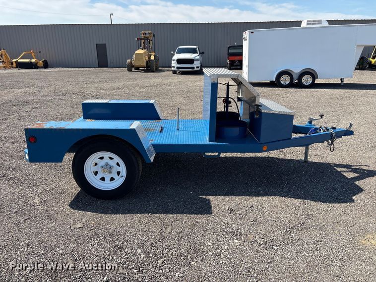 image for item EG9055 2000 Hurds Custom Machinery Special AF Burn Trailer