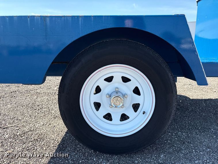 image for item EG9055 2000 Hurds Custom Machinery Special AF Burn Trailer