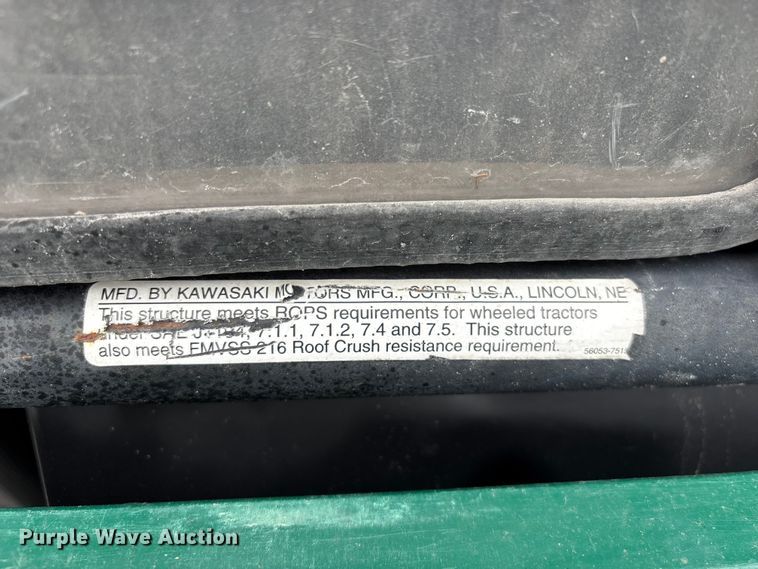 image for item EI5831 2010 Kawasaki Mule 4010 utility vehicle