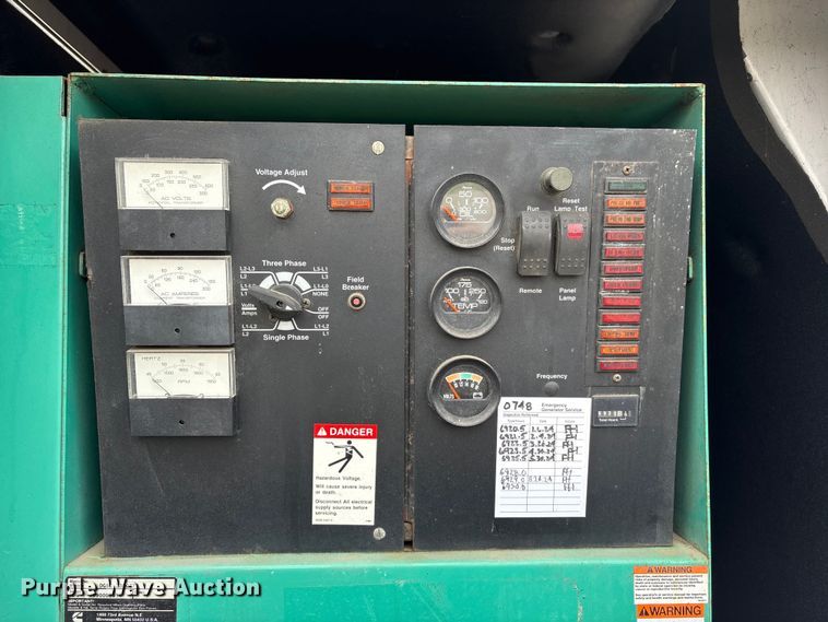 image for item EI5835 Onan DGBC-3380771 generator