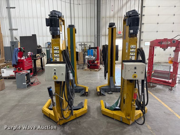 image for item EI5837 1994 Sefac 1200M65 four post automotive lift