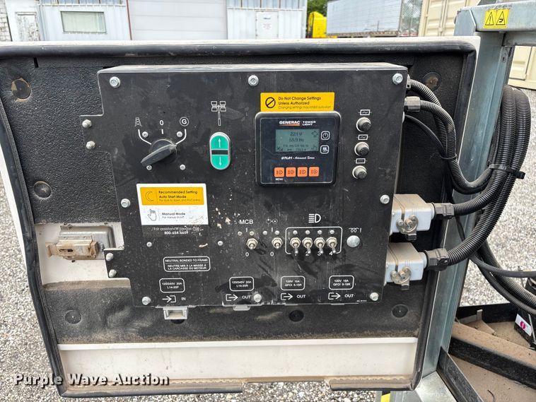 image for item EO4223 Generac Mobile City Silent SLT-D-1P-HERC light plant