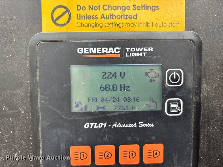 image for item EO4223 Generac Mobile City Silent SLT-D-1P-HERC light plant