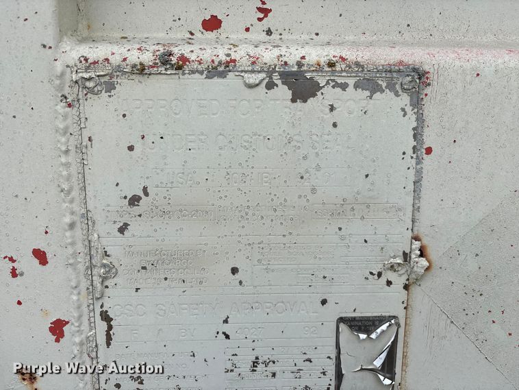 image for item EO4247 Siam Cargo Containers Co., LTD SCG-1CC-2080 shipping container