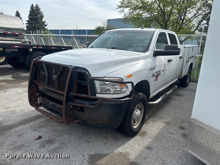 2014 RAM 2500 Crew Cab utility bed pickup truck