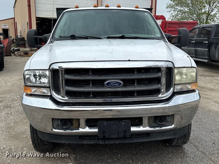 image for item ER0494 2004 Ford F550 Super Duty Crew Cab dump truck