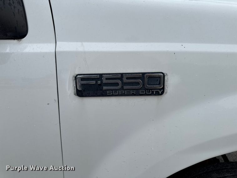 image for item ER0494 2004 Ford F550 Super Duty Crew Cab dump truck