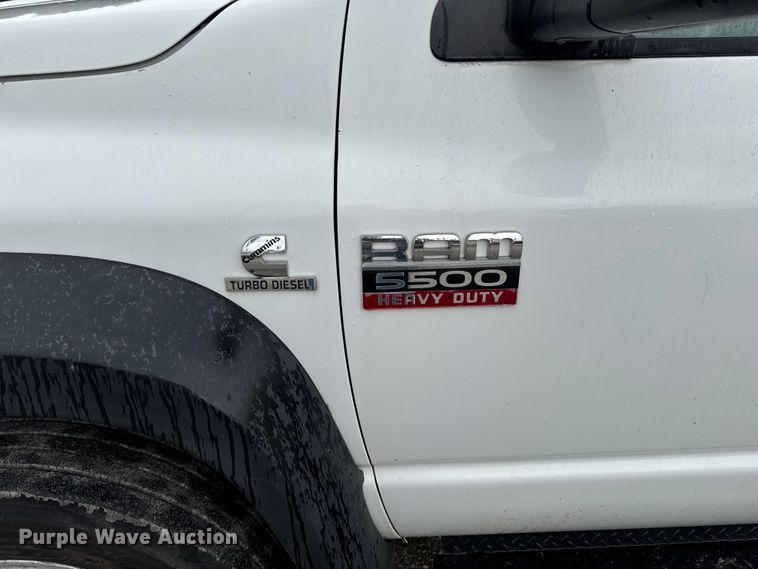 image for item ER0495 2009 Dodge Ram 5500 bucket truck