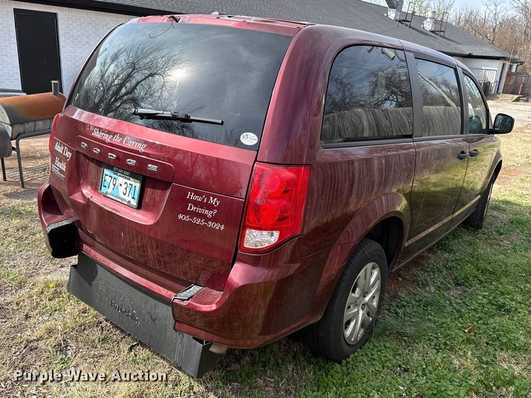 image for item ES5927 2019 Dodge Grand Caravan handicap accessible van