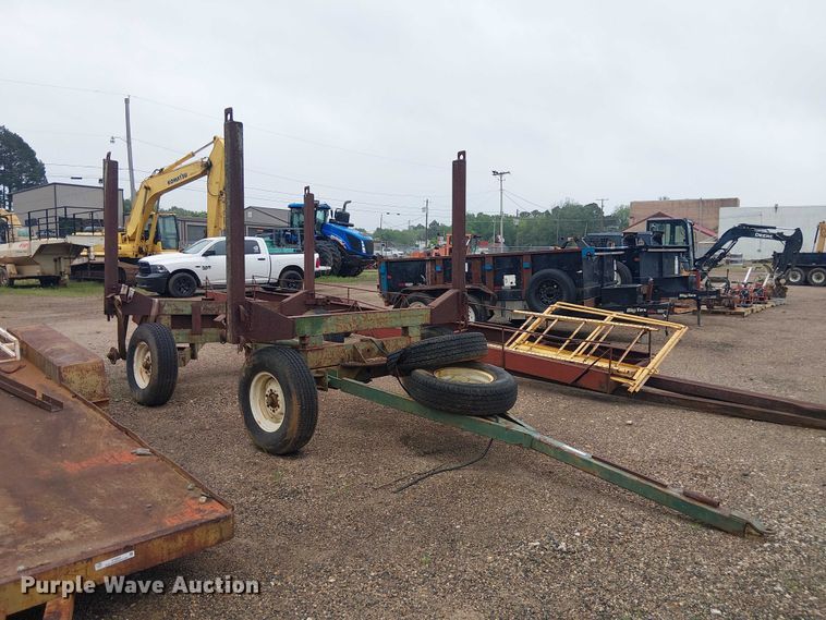 image for item ET2022 Shop Built logging trailer
