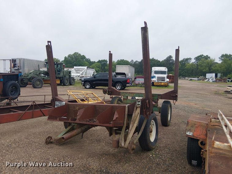 image for item ET2022 Shop Built logging trailer