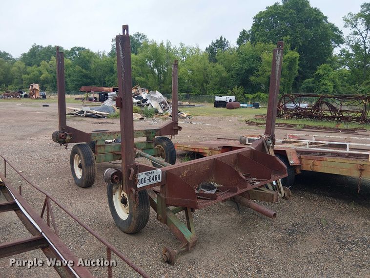 image for item ET2022 Shop Built logging trailer