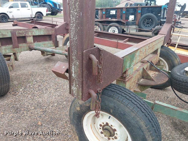 image for item ET2022 Shop Built logging trailer
