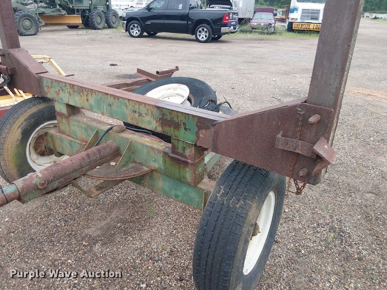 image for item ET2022 Shop Built logging trailer