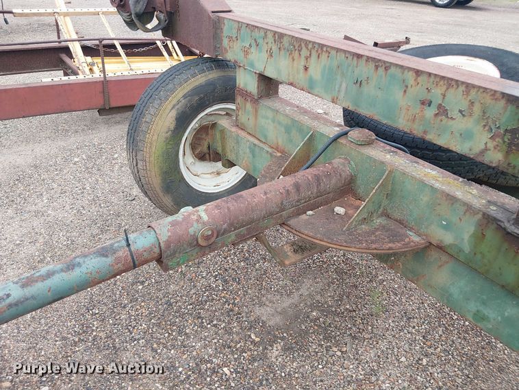 image for item ET2022 Shop Built logging trailer