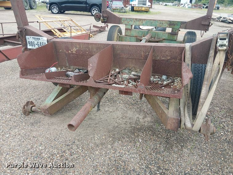 image for item ET2022 Shop Built logging trailer