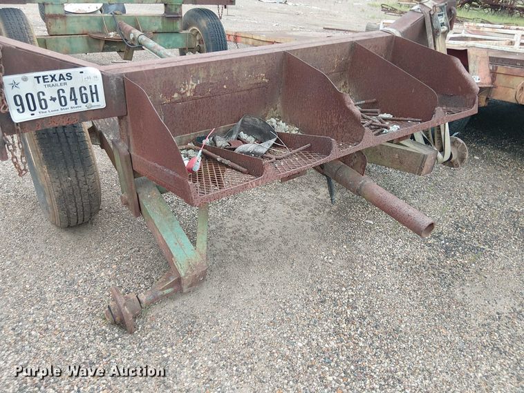 image for item ET2022 Shop Built logging trailer