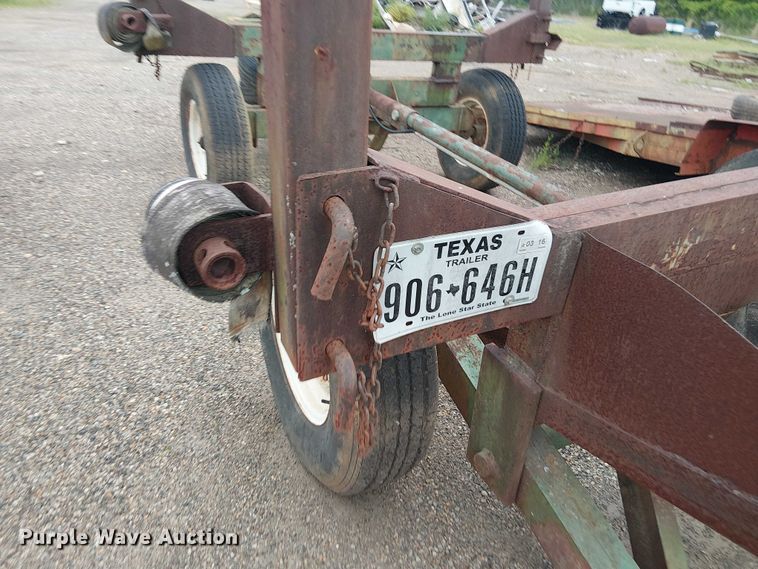 image for item ET2022 Shop Built logging trailer