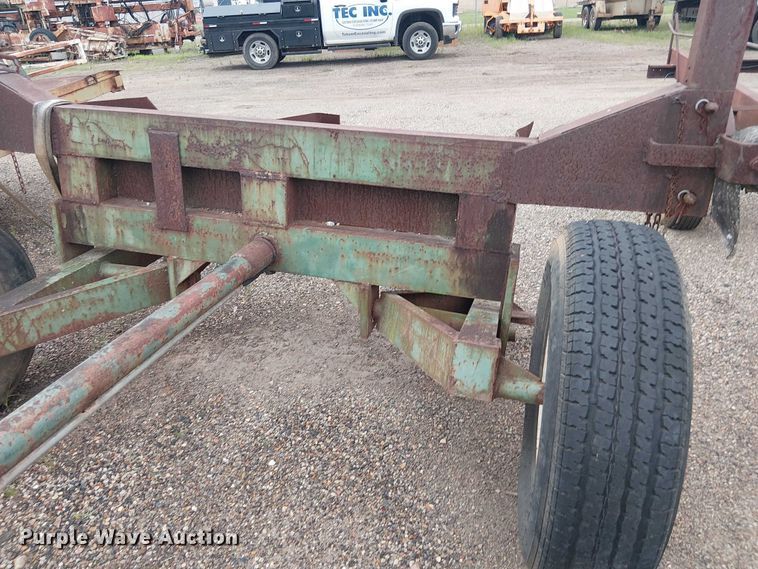 image for item ET2022 Shop Built logging trailer