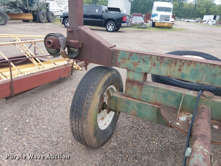 image for item ET2022 Shop Built logging trailer