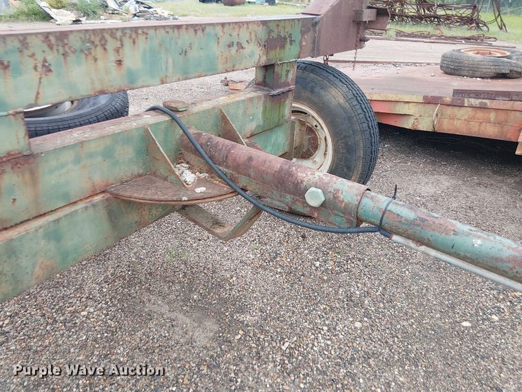 image for item ET2022 Shop Built logging trailer