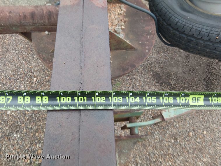 image for item ET2022 Shop Built logging trailer