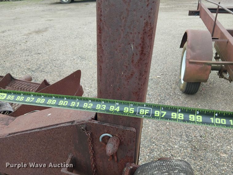 image for item ET2022 Shop Built logging trailer