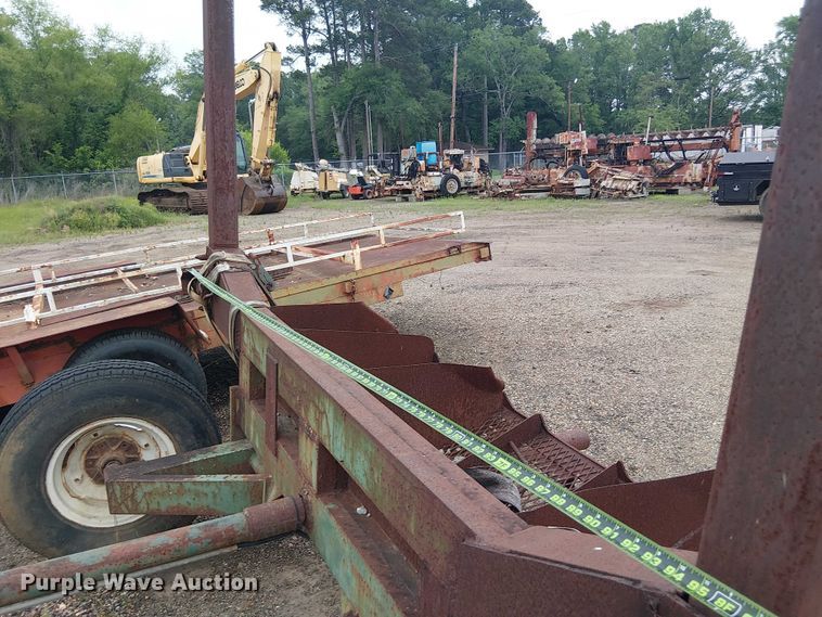 image for item ET2022 Shop Built logging trailer