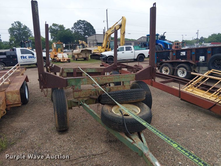 image for item ET2022 Shop Built logging trailer