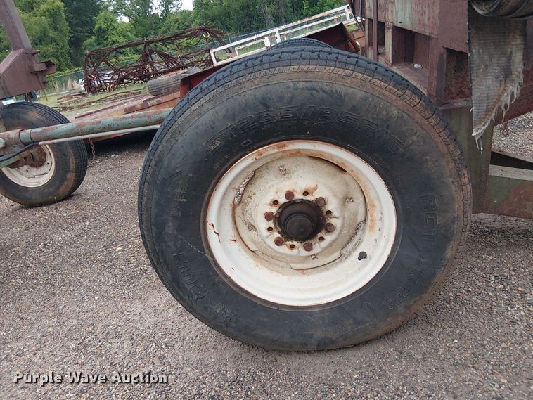 image for item ET2022 Shop Built logging trailer