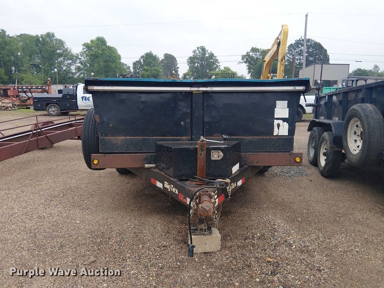 image for item ET2024 2014 Big Tex 12LX dump trailer