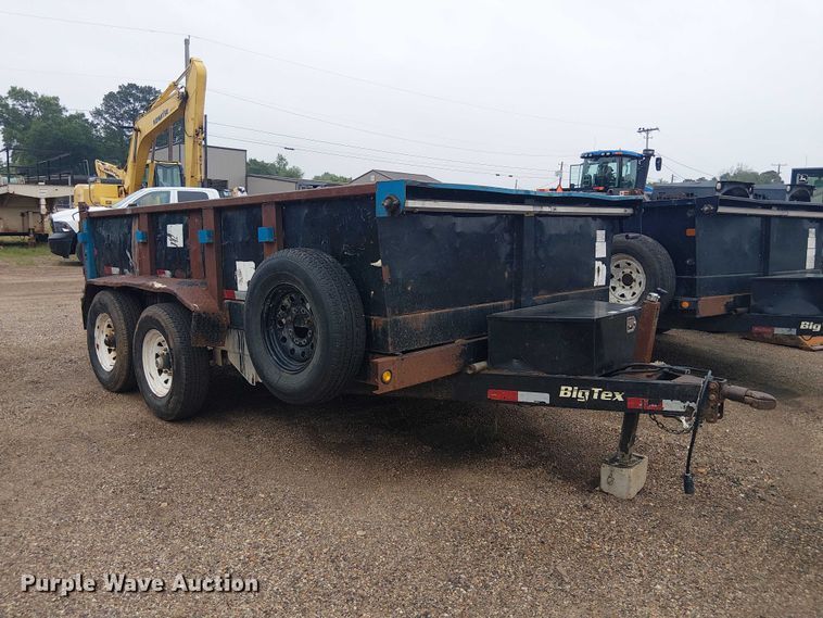 image for item ET2024 2014 Big Tex 12LX dump trailer