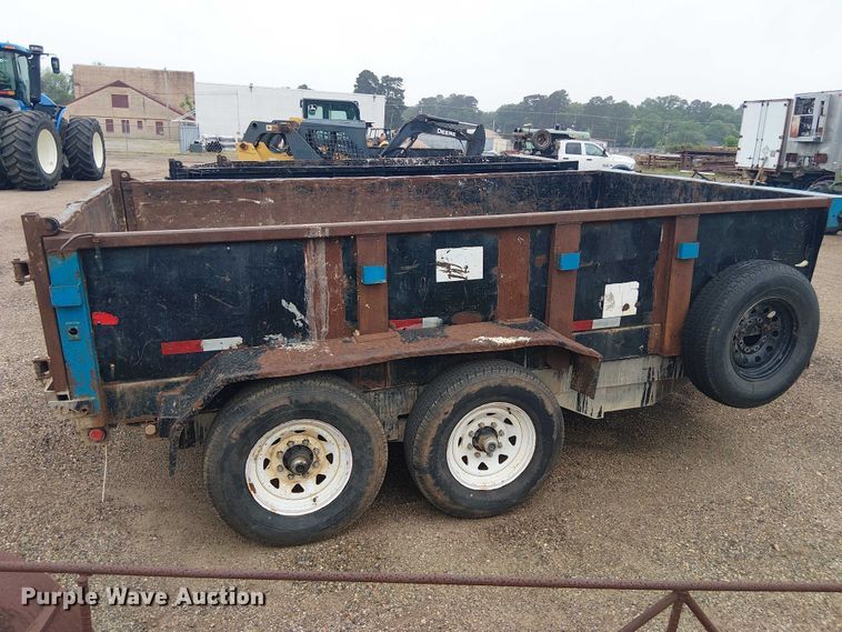 image for item ET2024 2014 Big Tex 12LX dump trailer