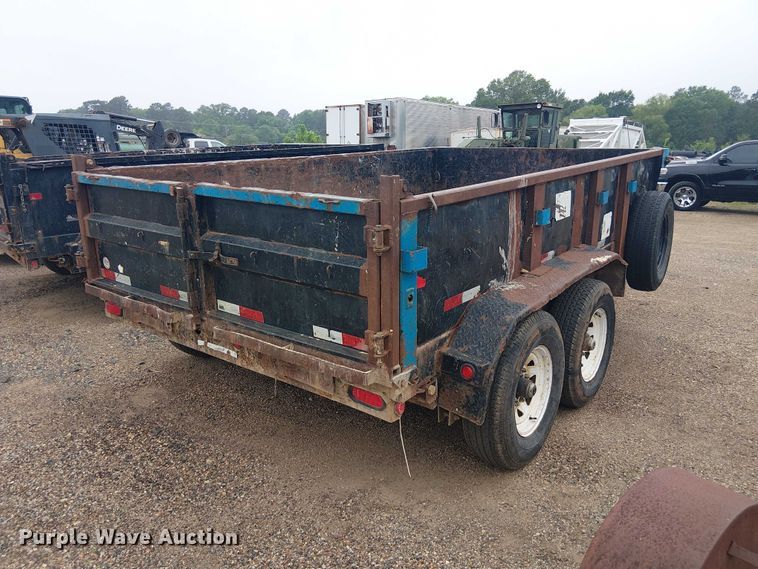 image for item ET2024 2014 Big Tex 12LX dump trailer