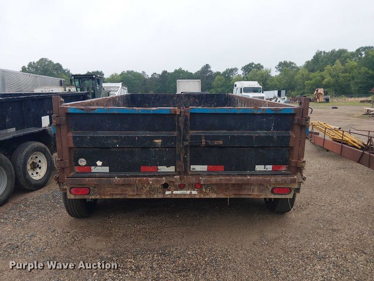 image for item ET2024 2014 Big Tex 12LX dump trailer
