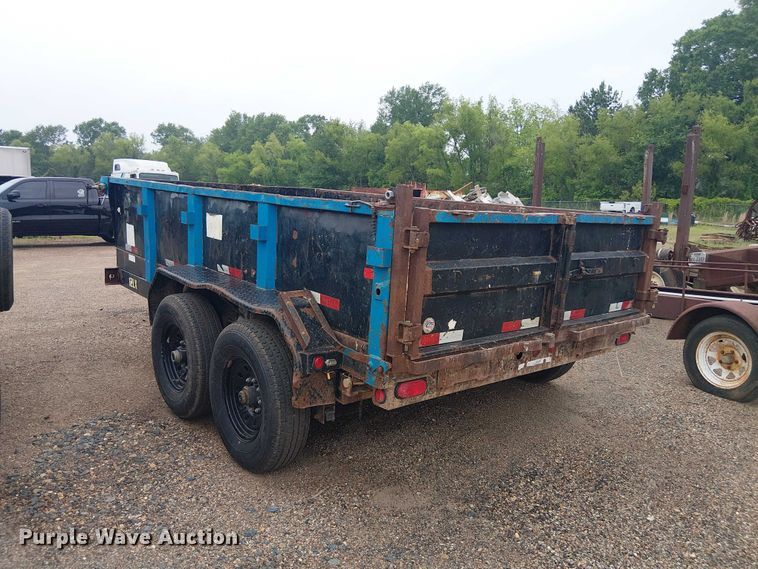 image for item ET2024 2014 Big Tex 12LX dump trailer