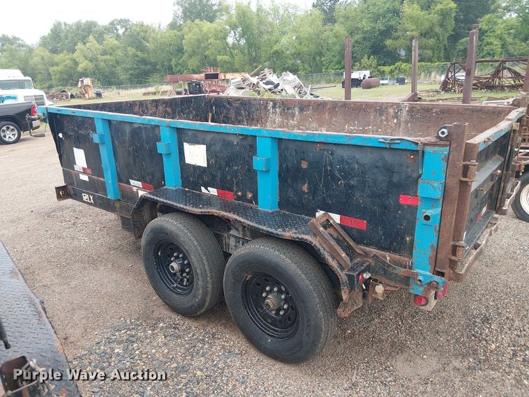 image for item ET2024 2014 Big Tex 12LX dump trailer