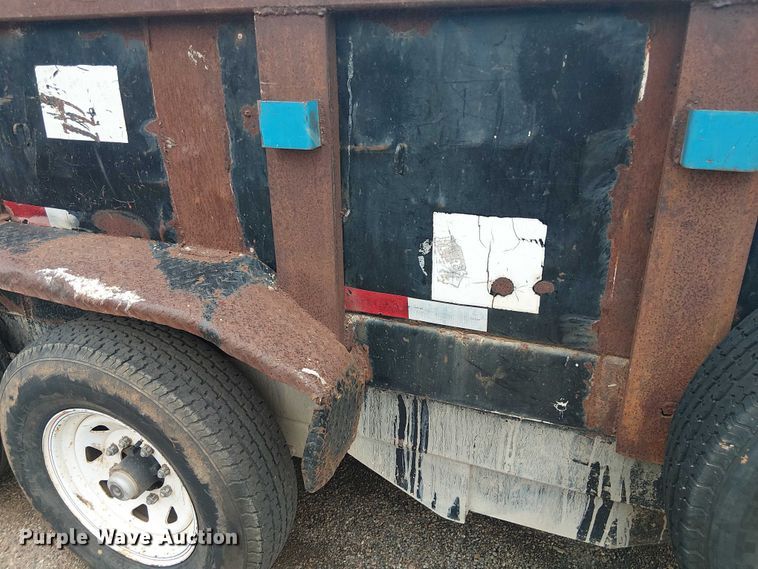 image for item ET2024 2014 Big Tex 12LX dump trailer